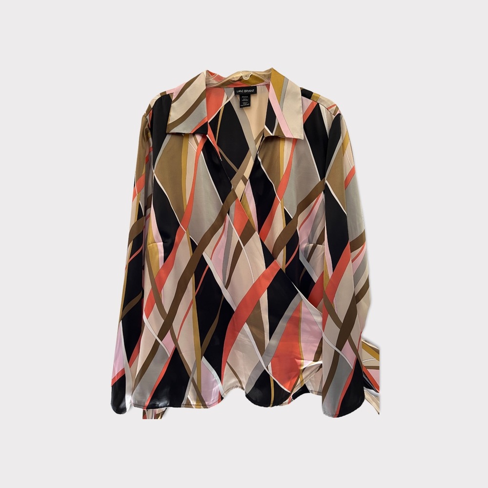 Lane Bryant Blouses Multi-Colored In A Size 22/24 - image 1